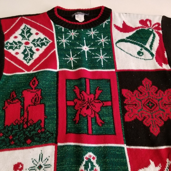 Holiday Christmas Sweater JJ Browne Sz Small - Picture 2 of 4